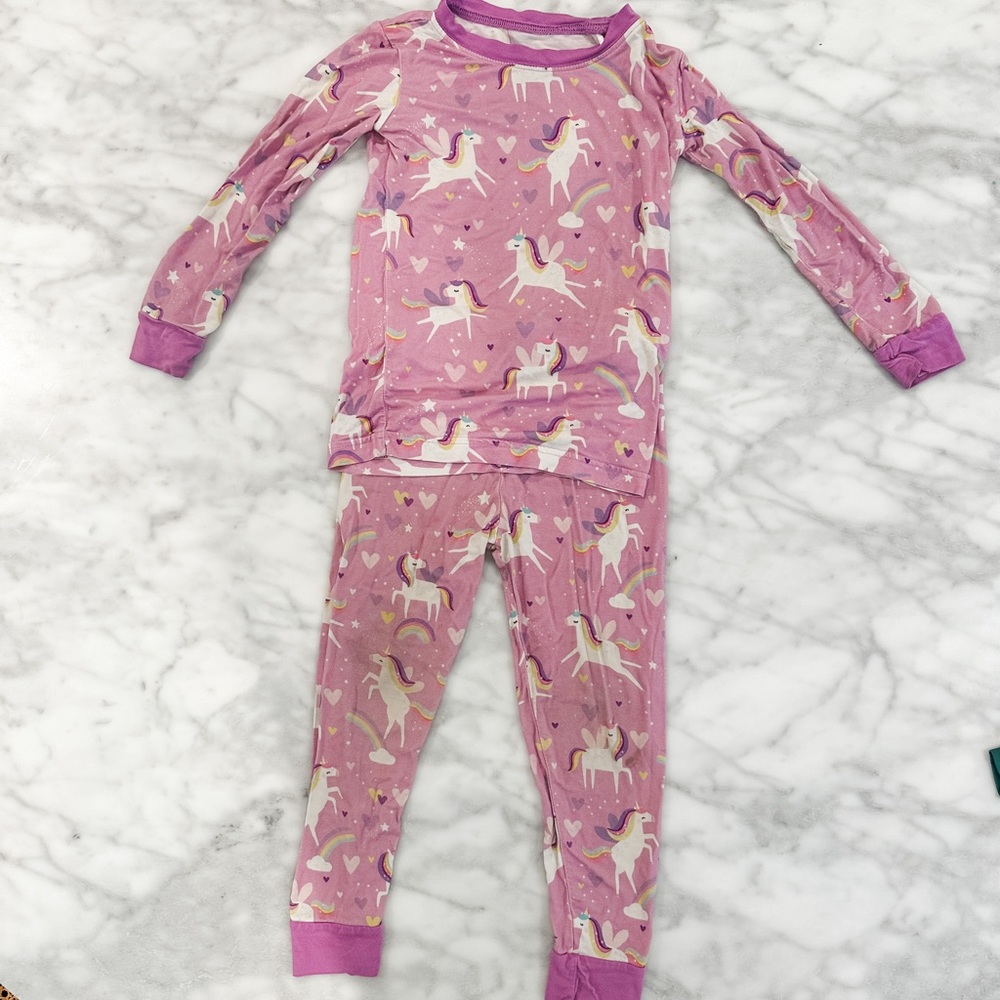 Little Sleepies 2-Piece Pajama Set - Sienna’s Unicorns 2T
